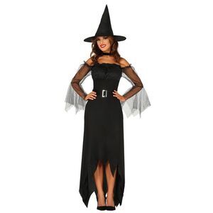 Fiestas Guirca Womens/Ladies Witch Costume Set / Black